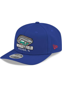 New Era Chicago Wrigley 9SEVENTYSS Adjustable Hat - Blue