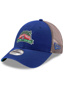 New Era Chicago Cubs Wrigley Sign 9FORTY Trucker Adjustable Hat - Blue