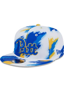 New Era Pitt Panthers White Paint JR 9FIFTY Youth Snapback Hat