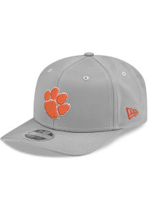 New Era Clemson Tigers Strech Snap 9SEVENTY Adjustable Hat - Grey