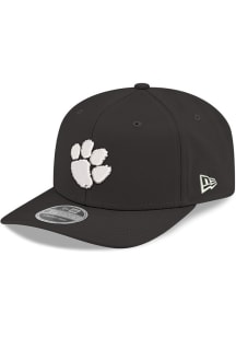 New Era Clemson Tigers Strech Snap 9SEVENTY Adjustable Hat - Black