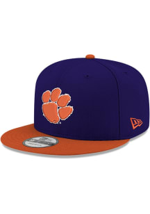 New Era Clemson Tigers Purple 9FIFTY Mens Snapback Hat