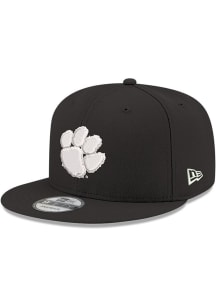 New Era Clemson Tigers Black 9FIFTY Mens Snapback Hat