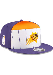New Era Phoenix Suns White 2025 NBA Tip Off Split Panel 9FIFTY Mens Snapback Hat