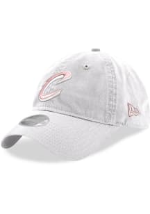 New Era Cleveland Cavaliers White 9TWENTY Womens Adjustable Hat