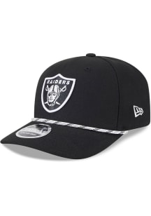New Era Las Vegas Raiders Multi Rope Stretch Snap 9SEVENTY Adjustable Hat - Black