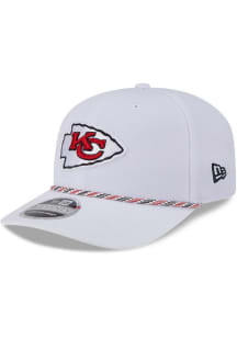 New Era Kansas City Chiefs White Multi Rope Stretch Snap Jr 9SEVENTY Youth Adjustable Hat