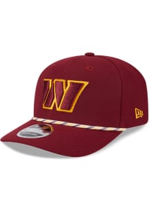 New Era Washington Commanders Multi Rope Stretch Snap 9SEVENTY Adjustable Hat - Maroon