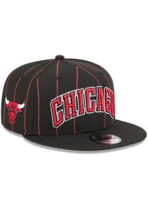 New Era Chicago Bulls Black 2025 NBA Statement Edition 9FIFTY Mens Snapback Hat