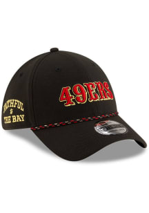 Cappellino New Era 59FIFTY Da Uomo San Francisco 49ers 2025 Sideline - NFL Ufficiale, Aderente, Corona Alta