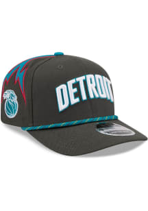 New Era Detroit Pistons 2025 City Edition Stretch 9SEVENTY Adjustable Hat - Grey