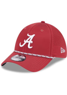New Era Alabama Crimson Tide Mens Red Perform 39THIRTY Flex Hat