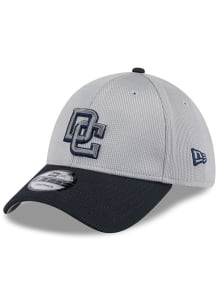 New Era Washington Nationals Mens Grey 2024 Batting Practice 39THIRTY Flex Hat