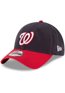 New Era Washington Nationals Alt Core Classic Replica 9TWENTY Adjustable Hat - Navy Blue