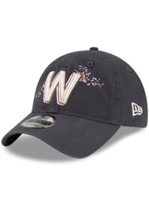New Era Washington Nationals Grey 2022 City Connect JR 9TWENTY Youth Adjustable Hat