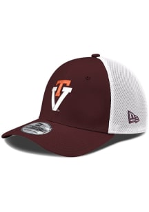 New Era Virginia Tech Hokies Mens Maroon Neo 39THIRTY Flex Hat
