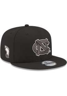 New Era North Carolina Tar Heels Black 9FIFTY Mens Snapback Hat