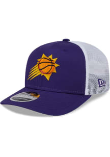 New Era Phoenix Suns 9SEVENTY Stretch Snap Cotton Trucker Adjustable Hat - Purple