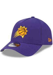 New Era Phoenix Suns 9FORTY A-Frame Adjustable Hat - Purple