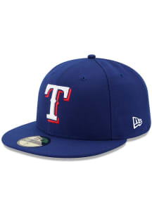 New Era Texas Rangers Blue AC Game JR 59FIFTY Youth Fitted Hat