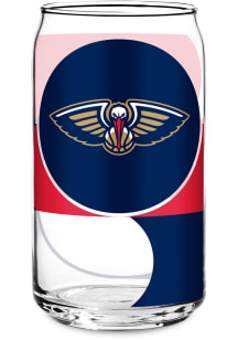 New Orleans Pelicans Glass Pint Glass - White