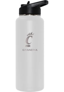 Cincinnati Bearcats Grandma 34oz Stainless Steel Bottle - White