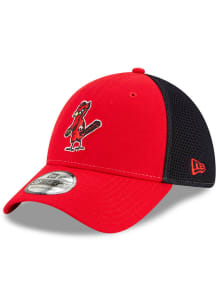 New Era St Louis Cardinals Mens Red 2T Sided Coop 39THIRTY Flex Hat