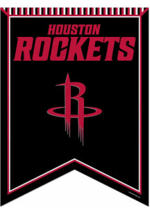 Houston Rockets 18x24 Banner - White