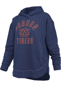 Pressbox Auburn Tigers Womens Navy Blue Rockford Hooded Sweatshirt