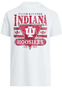 Adidas Indiana Hoosiers White OG Short Sleeve Fashion T Shirt
