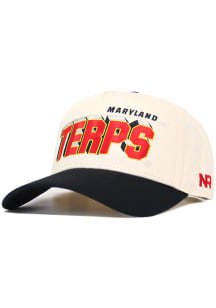 No Rivals Maryland Terrapins Alma Mater Adjustable Hat - Ivory