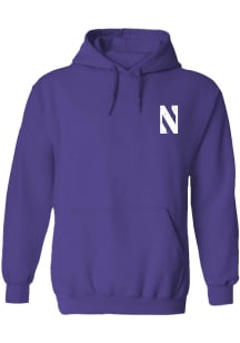 Vive La Fete Northwestern Wildcats Womens Purple Impressions Hooded Sweatshirt