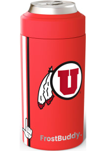 Utah Utes Stripe Universal Frost Buddy Stainless Steel Coolie