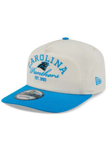 New Era Carolina Panthers Stacked 19TWENTY Adjustable Hat - White