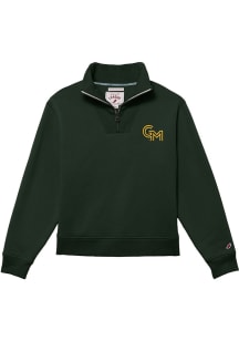 George Mason University Womens Green 1991 Qtr Zip