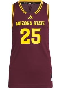 Adidas Arizona State Sun Devils Youth Swingman Maroon Basketball Jersey