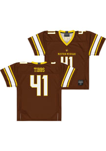Zavian Tibbs  Campus Ink Western Michigan Broncos Brown NIL Football Jersey