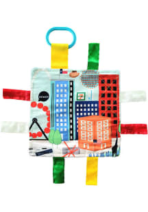 Dallas Ft Worth Infant Toy Square with Tags Plush - Black