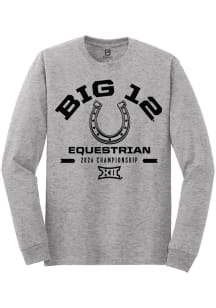 Summit Sportswear Big 12 Grey 2026 Equestrian Championship Long Sleeve T Shirt