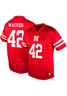 Genuine Collective Nebraska Cornhuskers Red NIL Football Jersey