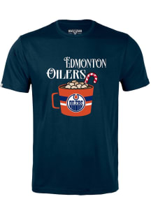 Levelwear Edmonton Oilers Navy Blue Richmond Mellow Short Sleeve T Shirt
