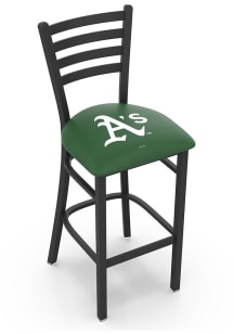 Oakland Athletics Stationary Pub Stool - Black