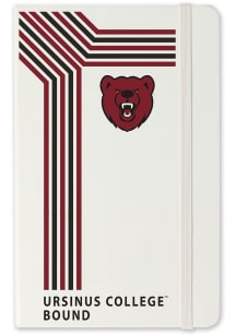Ursinus Bears School Bound Notebook and Folder - White