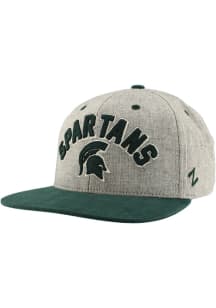 Zephyr Michigan State Spartans Grey Highcut Mens Snapback Hat