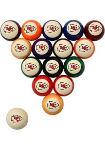 Kansas City Chiefs Retro Ball Set Billiard Balls
