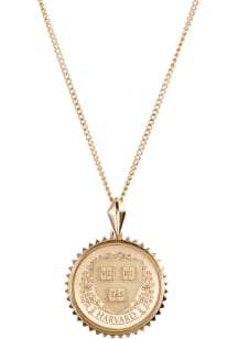 Kyle Cavan Harvard Crimson Crest Sunburst Womens Necklace