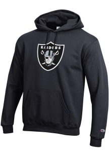 Champion Las Vegas Raiders Mens Black Powerblend Long Sleeve Hoodie
