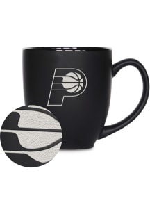 Indiana Pacers Primary Bistro Ceramic Mug - Black