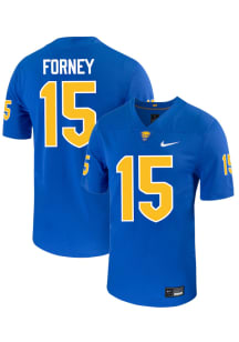 Tony Forney  Nike Pitt Panthers Blue NIL Name And Number Football Jersey