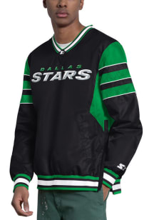Starter Dallas Stars Mens Black Enforcer Pullover Jackets